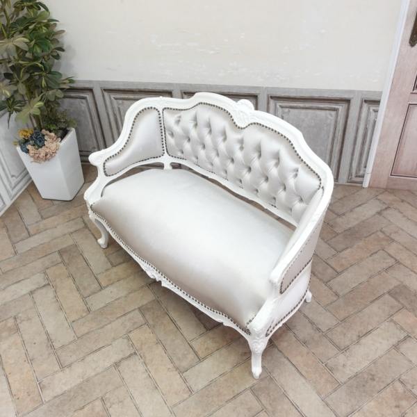 2人掛けソファ・アンティークテイスト 1002-2-18F220B 新着