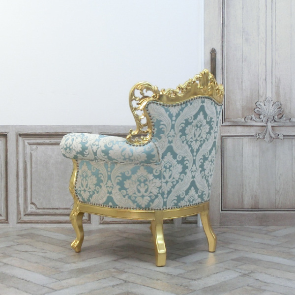 1人掛けソファ・アンティークテイスト 1006-1-SH-10F66B 新着