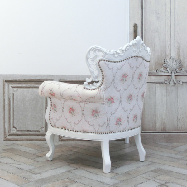 1人掛けソファ・アンティークテイスト 1006-1-SH-18F116B 新着