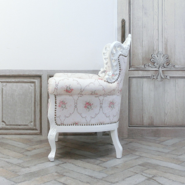 1人掛けソファ・アンティークテイスト 1006-1-SH-18F116B 新着