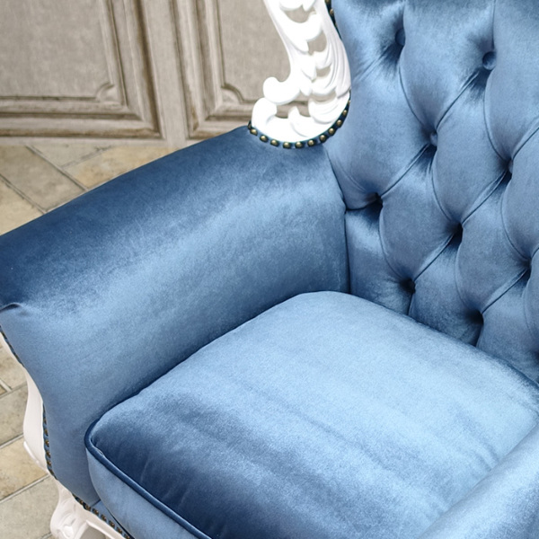 1人掛けソファ・アンティークテイスト 1006-1-SH-18F92B 新着