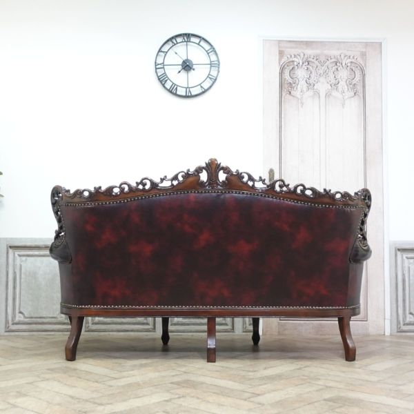 3人掛けソファ・アンティークテイスト 1006-3-SH-5L914B-A 新着