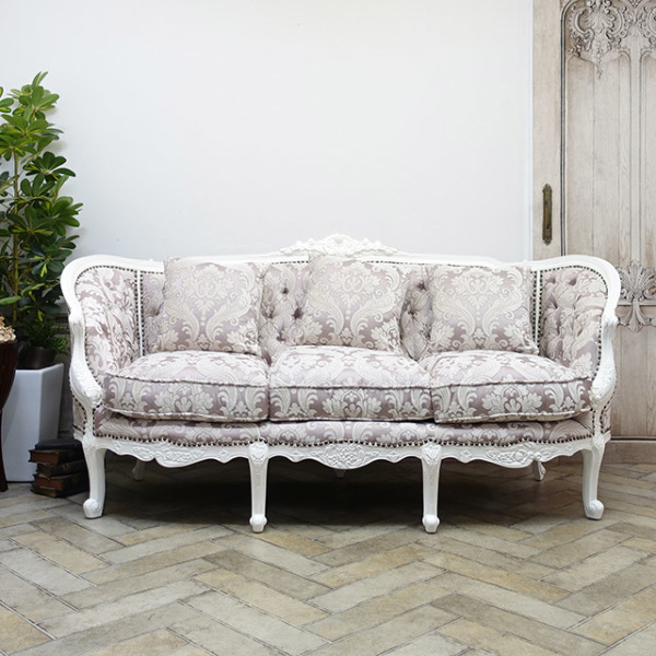 3人掛けソファ・アンティークテイスト 1008-3-18F68B 新着アンティーク