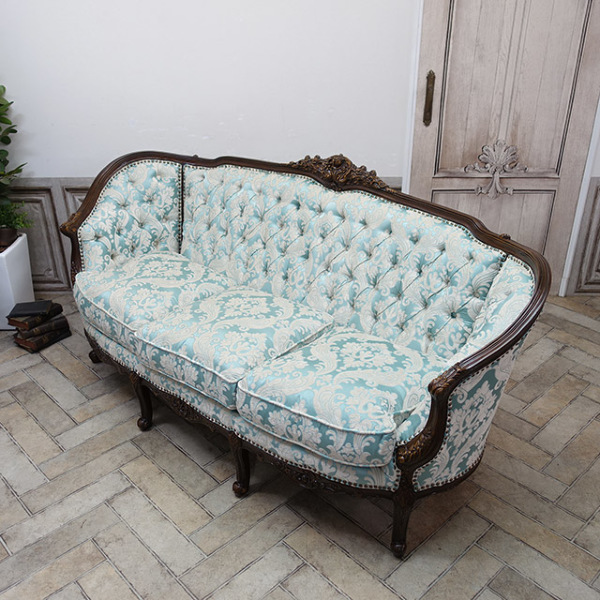 3人掛けソファ・アンティークテイスト 1008-3-5F66B 新着アンティーク