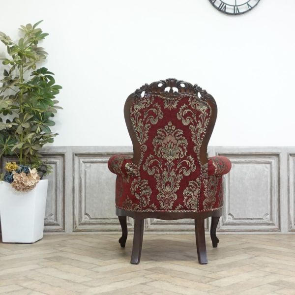 1人掛けソファ・アンティークテイスト 1013-5F4B 新着アンティーク