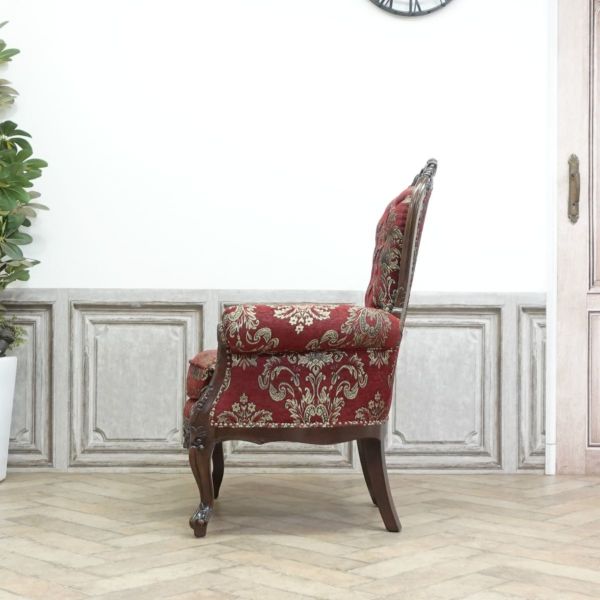 1人掛けソファ・アンティークテイスト 1013-5F4B 新着アンティーク