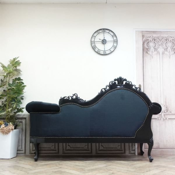 アンティークソファー 3人掛けソファ・アンティークテイスト VC3P111K 新着