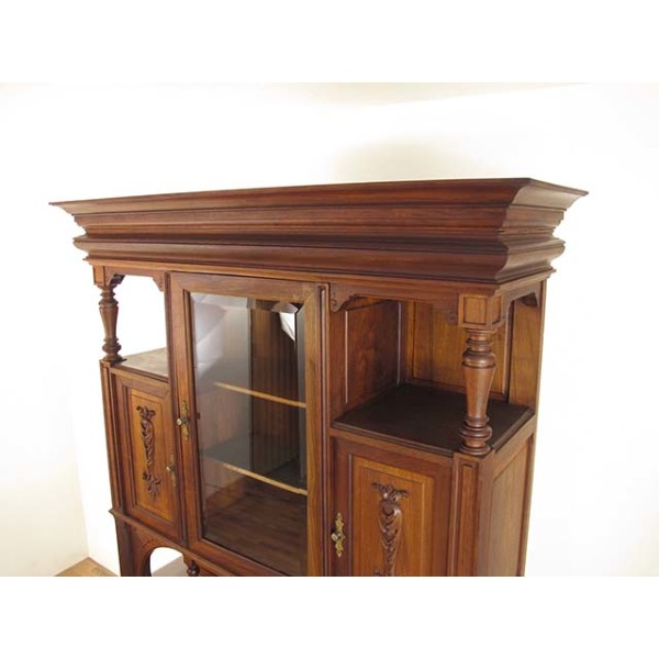 1900年頃 マホガニー材 フランス アンティーク・キャビネット