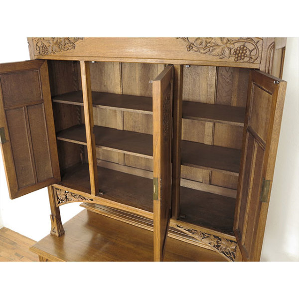 1900年頃 オーク材 フランス アンティーク・キャビネット antique20837