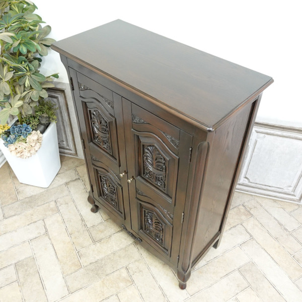 キャビネット・アンティークテイスト 5086-5 新着アンティークテイスト