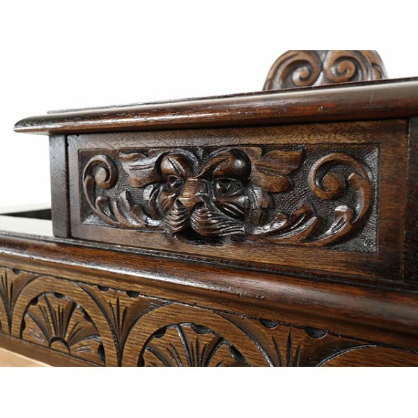 イギリス製　ガードスタンド　オーク　ビンテージ 1900年頃 オーク材 イギリス アンティーク・ステッキスタンド