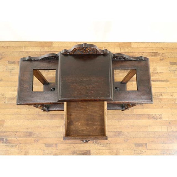 1900年頃 オーク材 イギリス アンティーク・ステッキスタンド