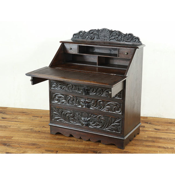 ※ミリカリ 英国 イギリス オーク材 ヴィンテージ ビューロー antique_furniture1742101851.jpg