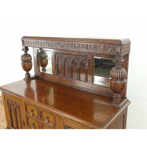 1920年頃 オーク材 イギリス アンティーク・サイドボード antique57672