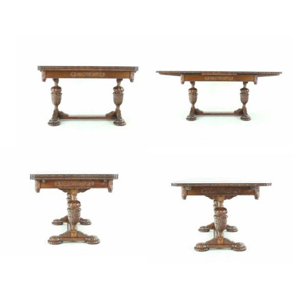 1920年頃 オーク材 イギリス アンティーク・ダイニングセット