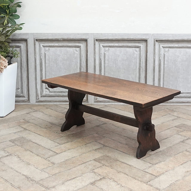 1930年頃 オーク材 イギリス アンティーク・コーヒーテーブル