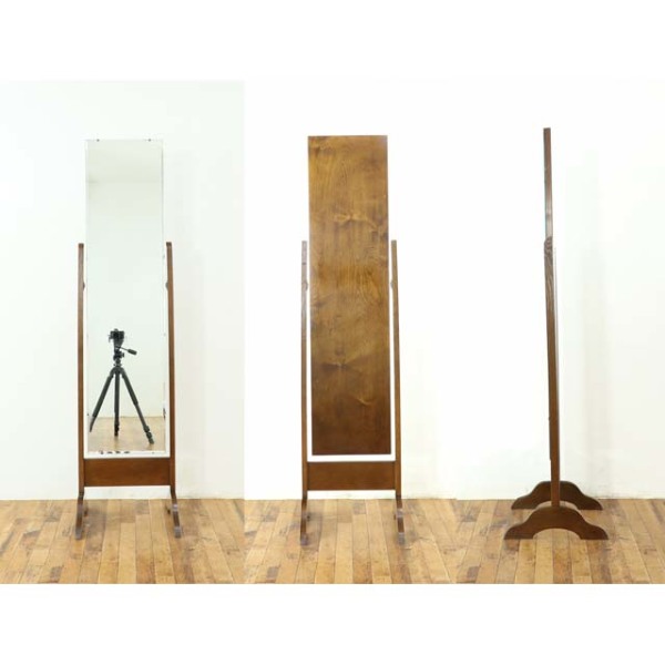 1930年頃 オーク材 イギリス アンティーク・ミラー antique58730 新着