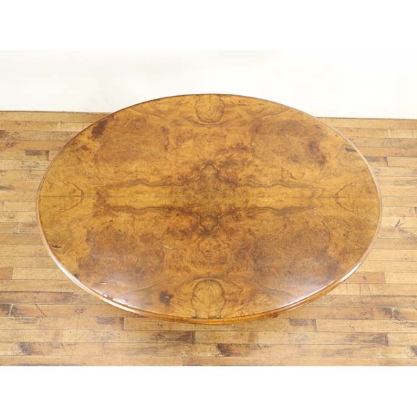 1900年頃 ウォールナット材 イギリス アンティーク・ダイニング