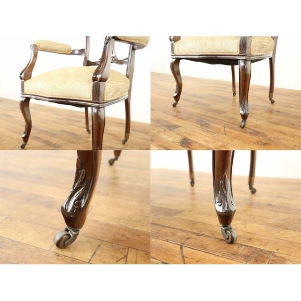 1900年頃 マホガニー材 イギリス アンティーク・チェア antique58855