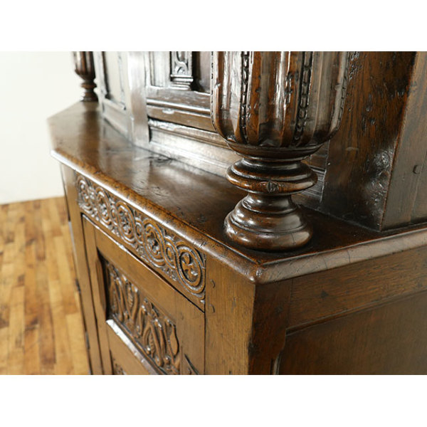 1920年頃 オーク材 イギリス アンティーク・キャビネット antique59047