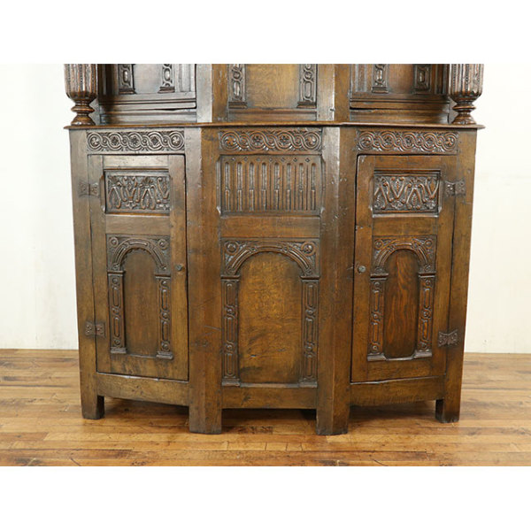 1920年頃 オーク材 イギリス アンティーク・キャビネット antique59047