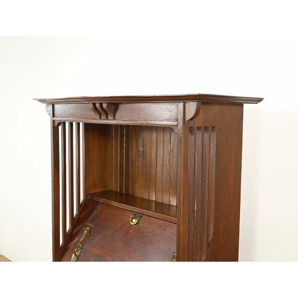 1910年頃 オーク材 イギリス アンティーク・ビューロー antique59065