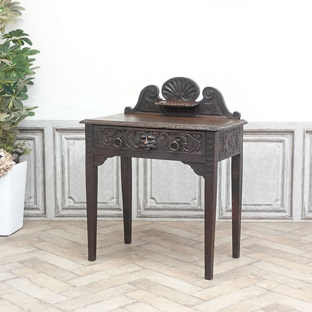 1910年頃 オーク材 イギリス アンティーク・コンソール antique59112