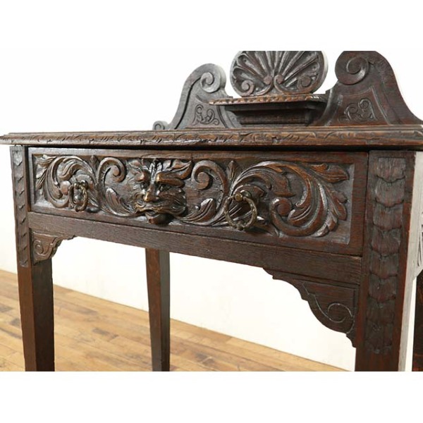 1910年頃 オーク材 イギリス アンティーク・コンソール antique59112