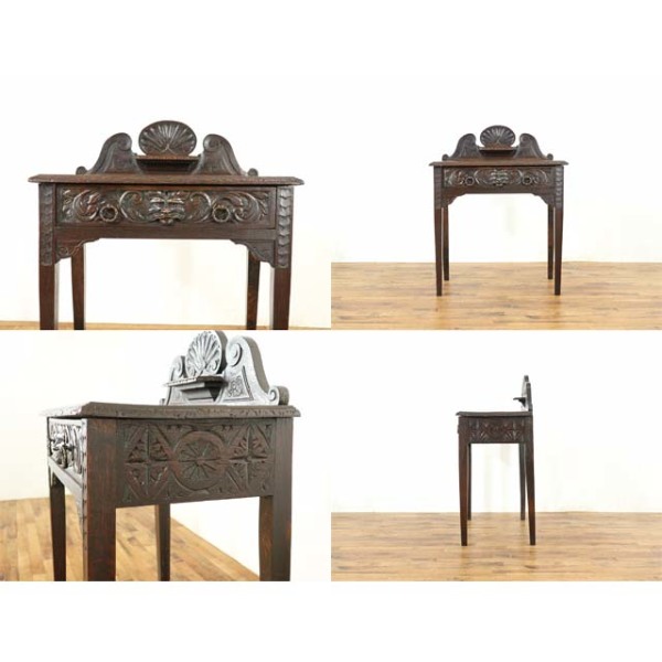 1910年頃 オーク材 イギリス アンティーク・コンソール antique59112