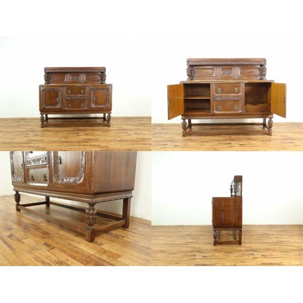 1920年頃 オーク材 イギリス アンティーク・サイドボード antique59376