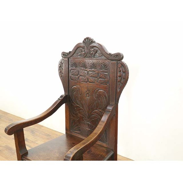1910年頃 オーク材 イギリス アンティーク・チェア antique59426 新着