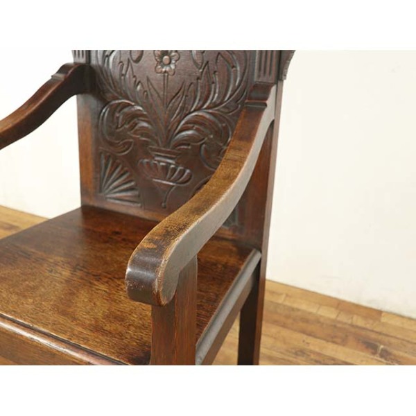 1910年頃 オーク材 イギリス アンティーク・チェア antique59426 新着