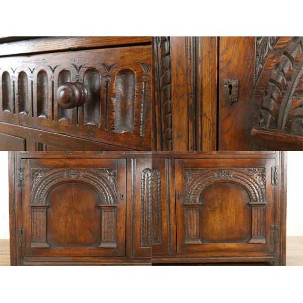 1920年頃 オーク材 イギリス アンティーク・カウンター antique59495