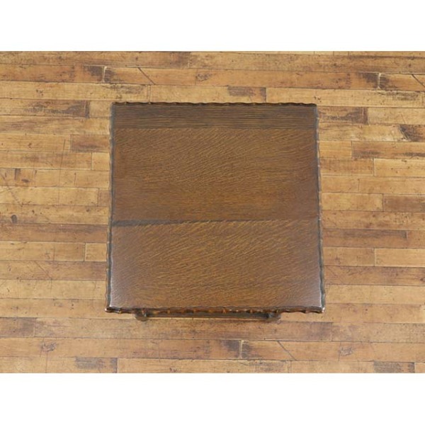 英国　アンティーク　サイドテーブル　1920年代 1920年頃 オーク材 イギリス アンティーク・サイドテーブル