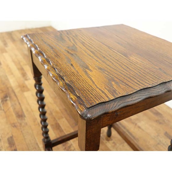 1920年頃 オーク材 イギリス アンティーク・サイドテーブル