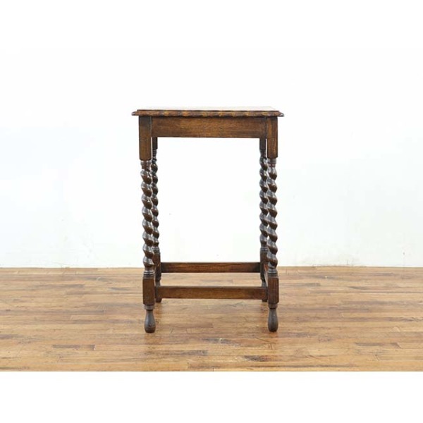 1920年頃 オーク材 イギリス アンティーク・サイドテーブル