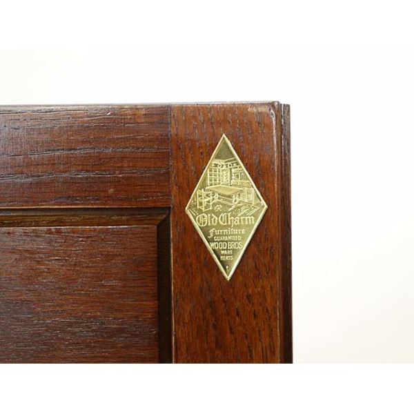 1950年頃 オーク材 イギリス アンティーク・ショーケース antique59648