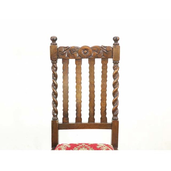 アンティーク　椅子　チェア　推定1900年 Lloyd's Antiques Real Antique Black Forest Hallchair / ロイズ