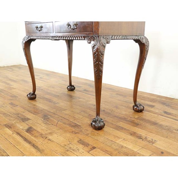 1920年頃 マホガニー材 イギリス アンティーク・デスク antique59831