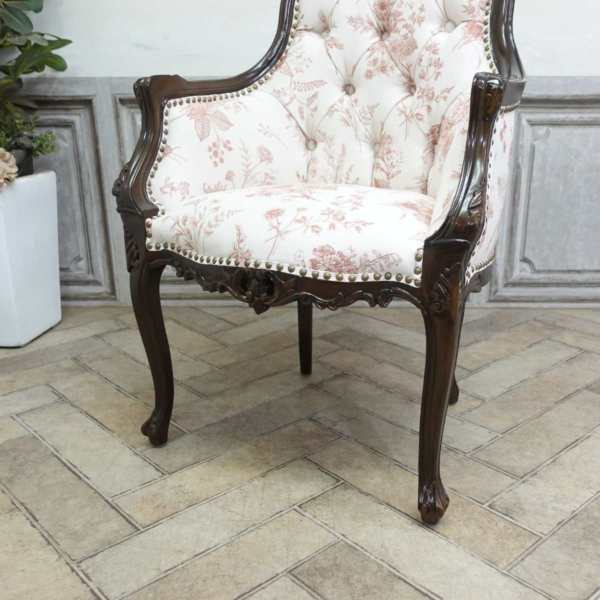 シングルチェア・アンティークテイスト 6093-N-5F269B 新着