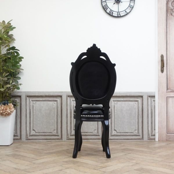 シングルチェア アンティークテイスト 6112-8L17B 新着アンティーク