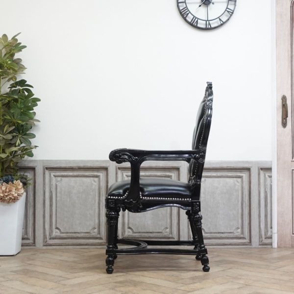 アンティーク調 クラシック アームチェア② アームチェア アンティークテイスト 6113-8L17 新着アンティーク