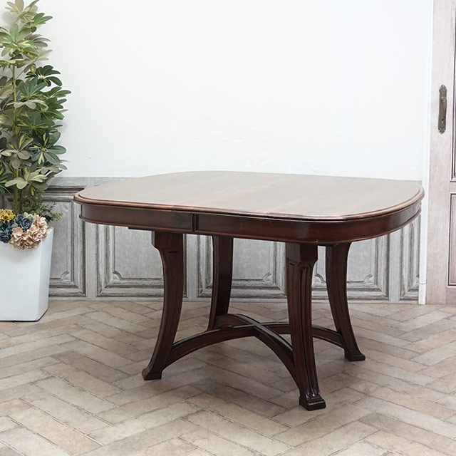 1900年頃 ウォールナット材 フランス アンティーク・ダイニング