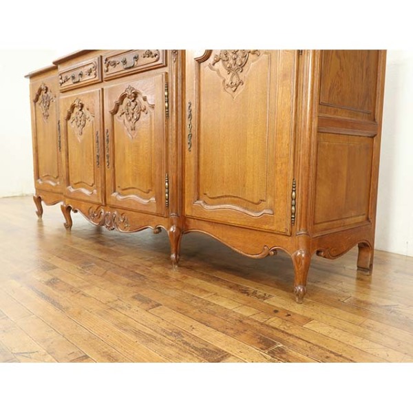 1930年頃 オーク材 フランス アンティーク・カウンター antique63493a