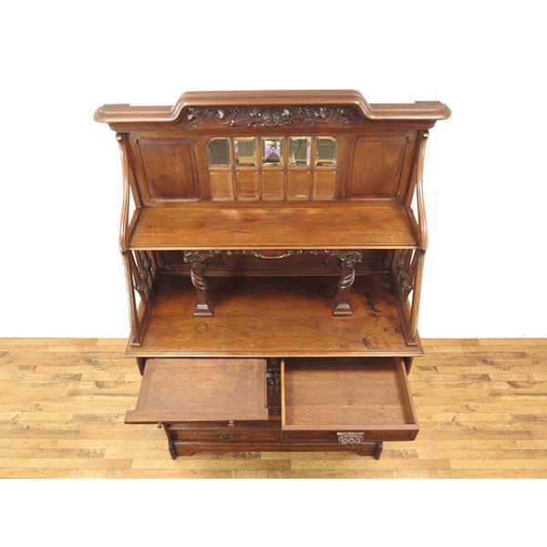 1900年頃 マホガニー材 フランス アンティーク・キャビネット