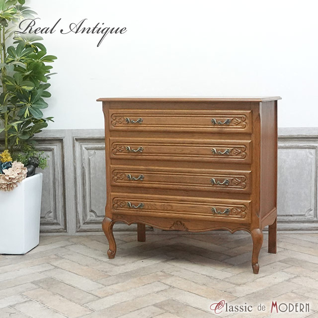1940年頃 オーク材 フランス アンティーク・チェスト antique64183