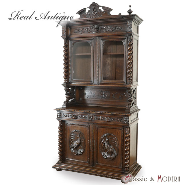 1900年頃 オーク材 フランス アンティーク・キャビネット antique64435