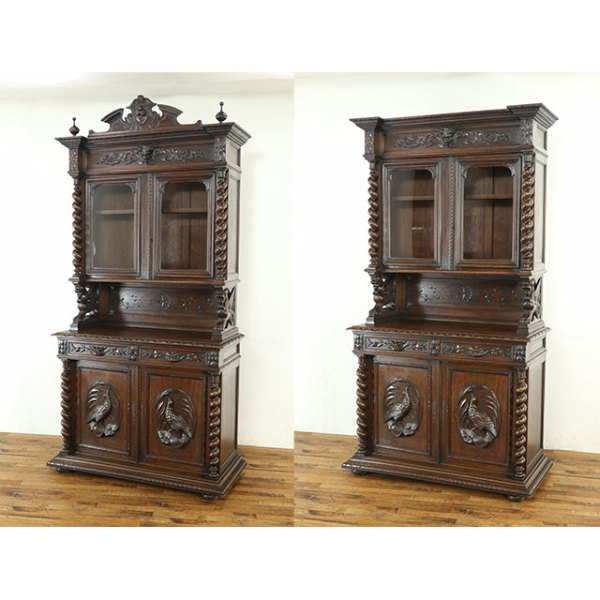 1900年頃 オーク材 フランス アンティーク・キャビネット antique64435