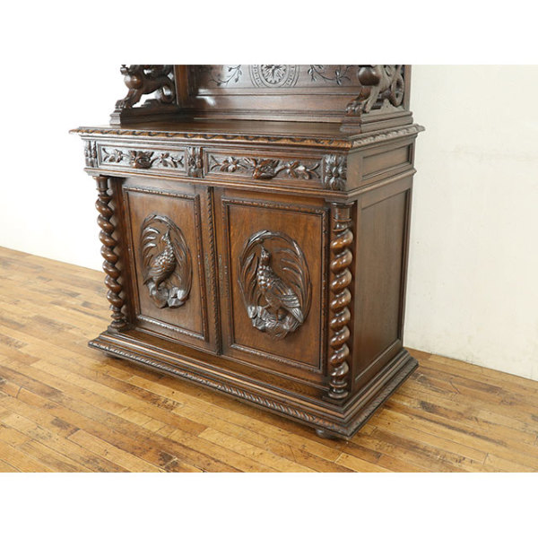 1900年頃 オーク材 フランス アンティーク・キャビネット antique64435