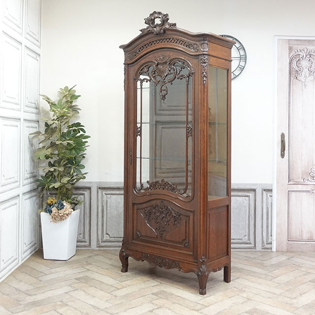 1900年頃 オーク材 フランス アンティーク・キャビネット antique64800